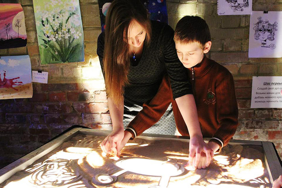 Sand Artist Ukraine FineArt Sand Artist Sand Painter Ukraine