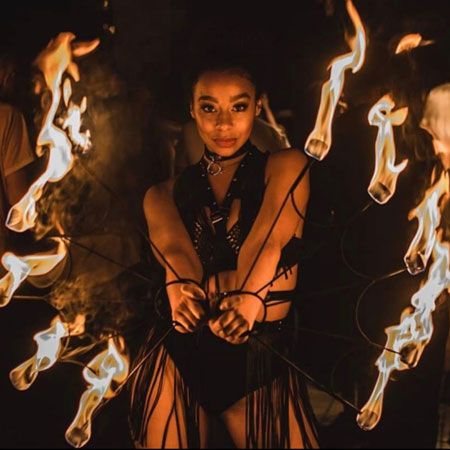 Stunning Fire Performer