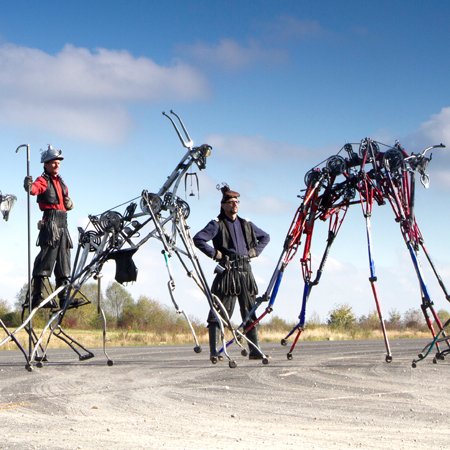 Mechanical Roaming Creatures