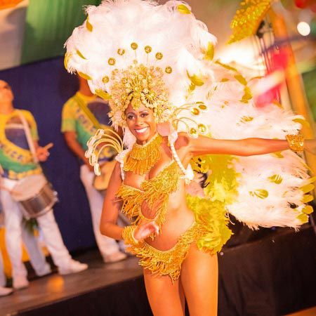 Rio Karneval Samba-Performer