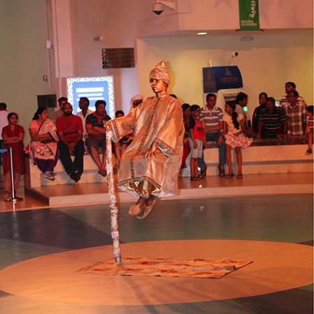 Levitation Human Statue Dubai