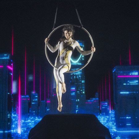 Aerial Projection Mapping Show