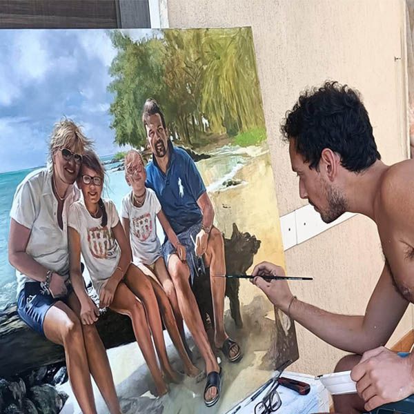 Realistic Portrait Painter