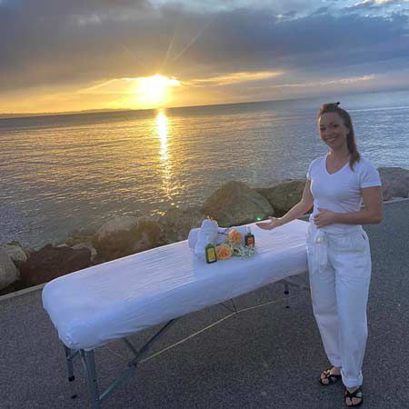 Pop Up Massage Services Cannes 