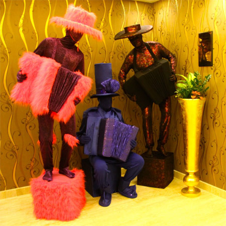 Mobile Statues