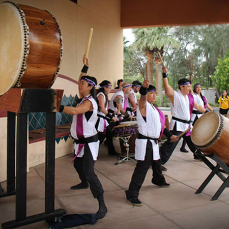 Japanese Taiko Drummers Vegas