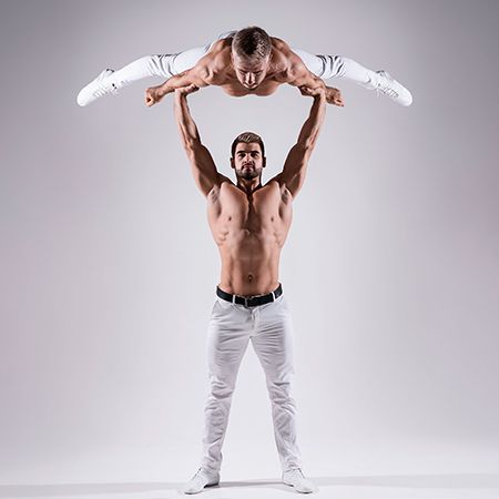 Multi-Skilled Acrobatic Duo