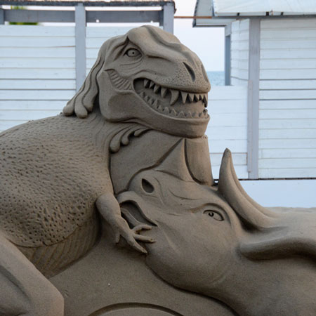 Scultore di sabbia Francia