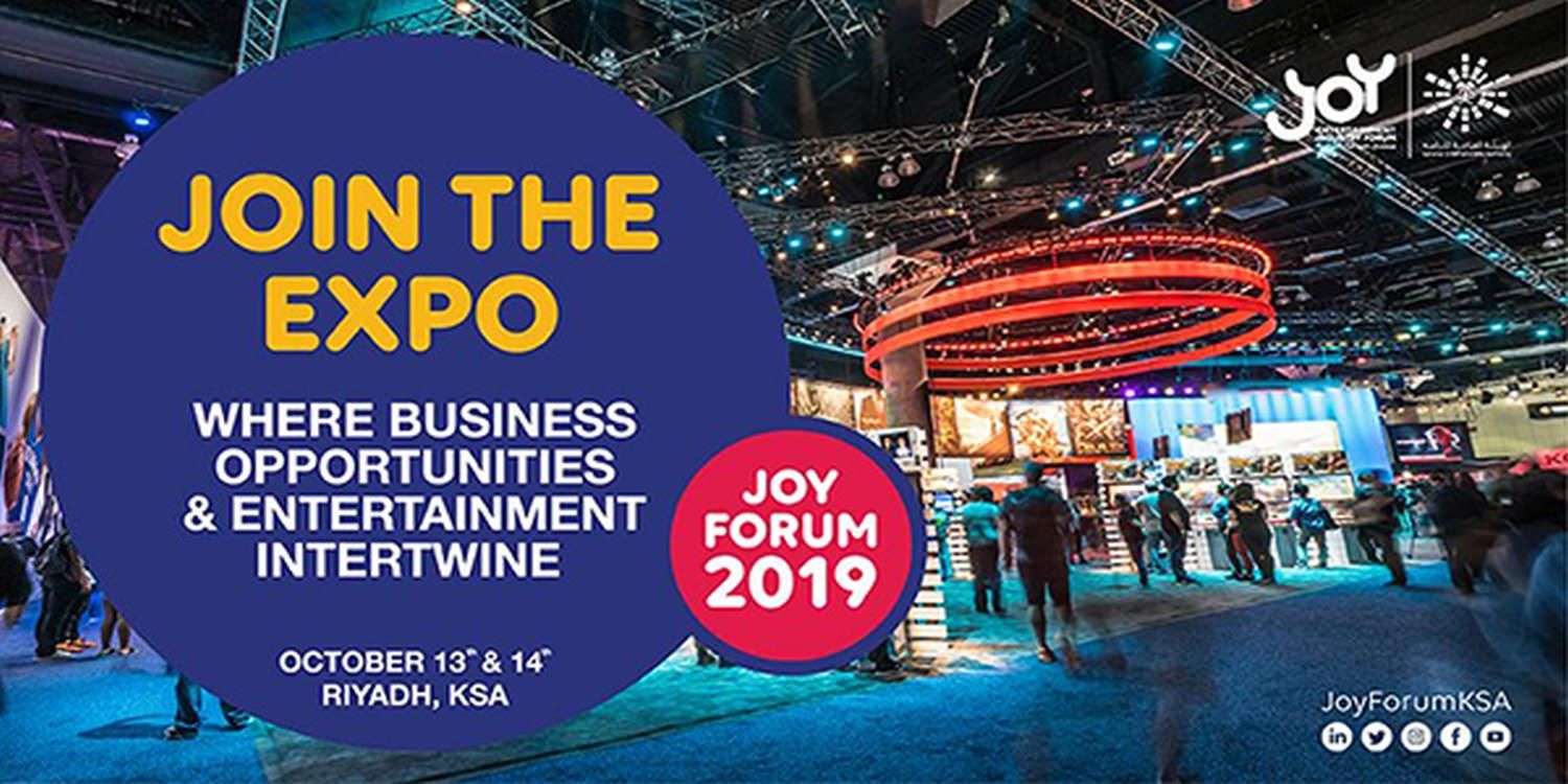 Scarlett Entertainment Will Be Attending Joy Forum 2019 In Saudi Arabia