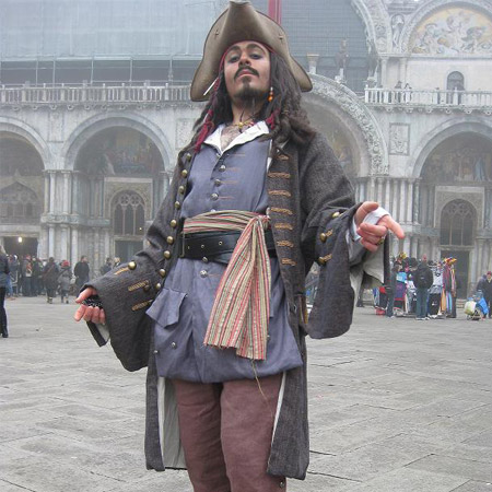 Jack Sparrow Lookalike Italy