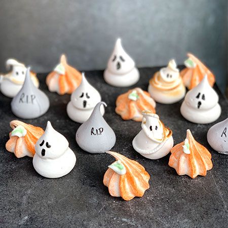 Halloween Meringue Meisterklasse