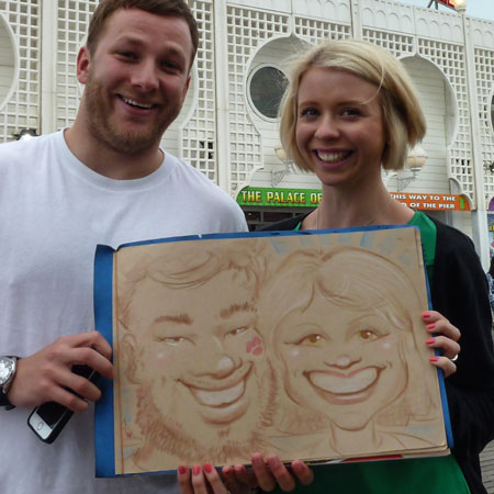 Caricaturiste Brighton