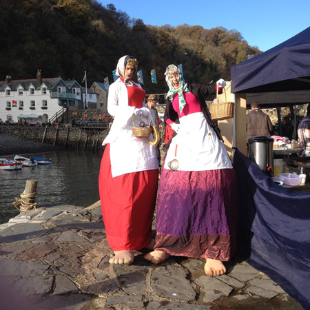 Nautical Stilt Walkers