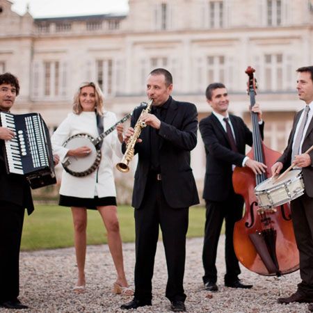 Banda de Jazz en el Sur de Francia