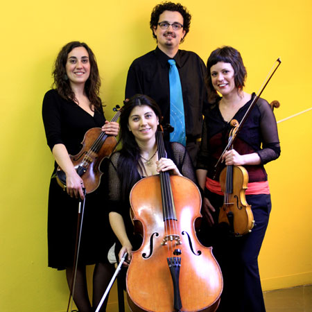 String Quartet: Blau