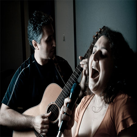 Akustisches Jazz-Duo Mailand