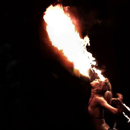 Rhythmic Acrobatic Fire Show