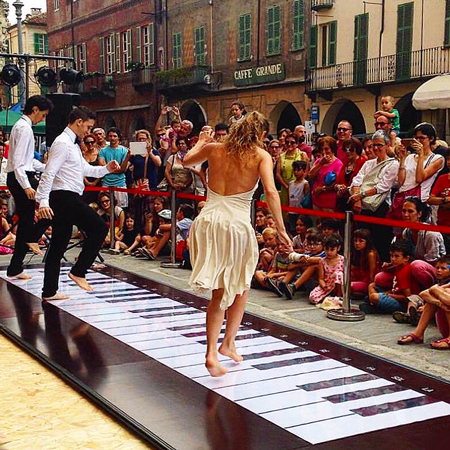 Interactive Giant Floor Piano