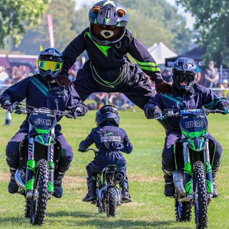 Kids Motorcycle Display Team
