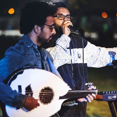 Beatboxing Oud Duo