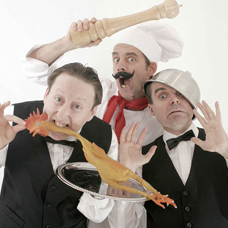 Comedy Chef and Waiters