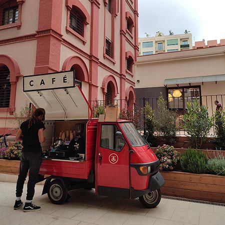 Mobile Coffee Trike Barcelona