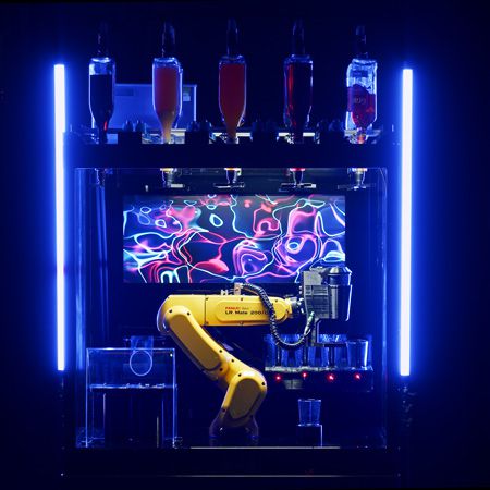 AI Robotic Bartender Service