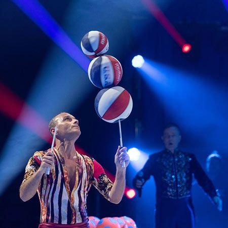 Fußball Jongleur Paris