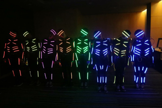 Hire LED Dancers Indonesia | LED Robot Dancers | LED Tron Dance Show
