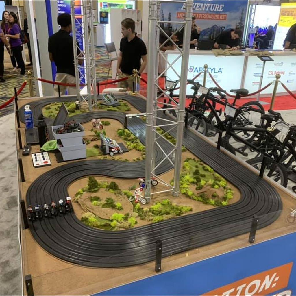 Bicycle Powered Race Track USA