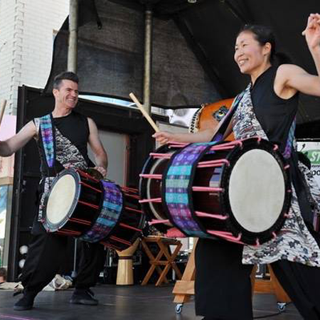 Taiko-Trommler Sydney