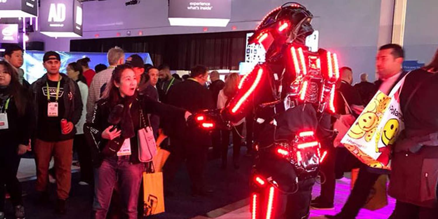 Global Entertainment Agency Lights Up CES 2018