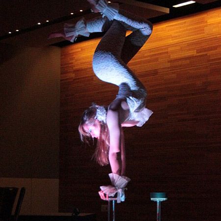 Handstand Contortion Act