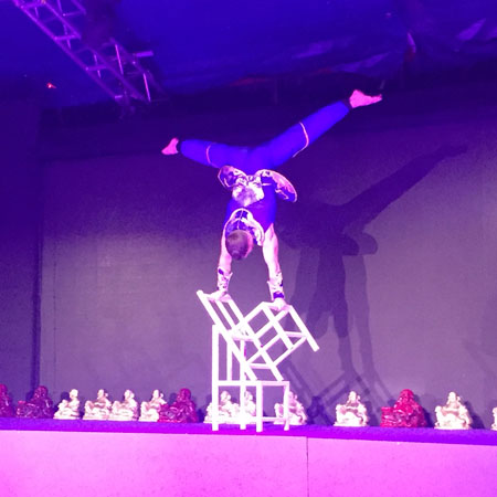 Acrobatic Chair Performer