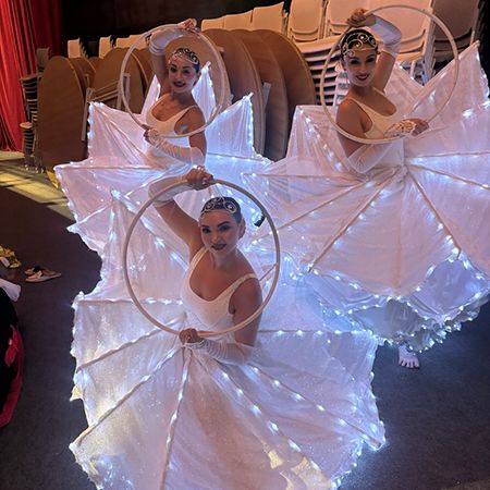 LED Origami Dancers