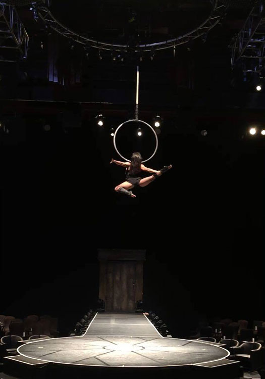 Book Las Vegas Hoop Aerialist Circus Performer Scarlett Entertainment 