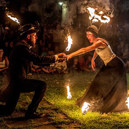 Théâtre de rue & Spectacle de feu