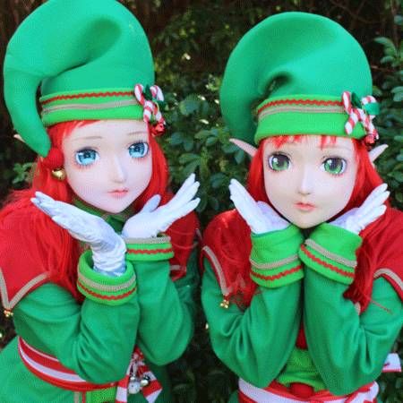 Elfes de Noël animés