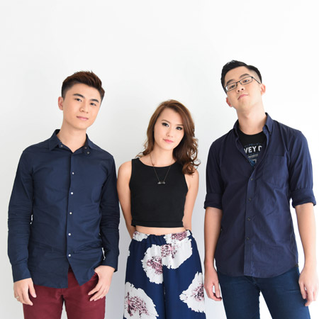 Trio de reprises pop Singapour