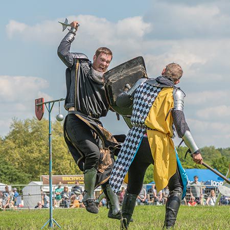 Medieval Knights Stunt Show