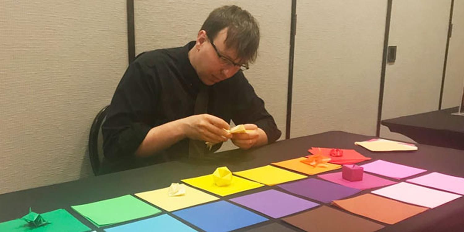 USA Origami Artist Provides A Shared Experience