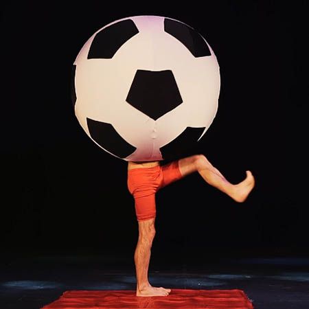 Book A Human Giant Soccer Ball Head