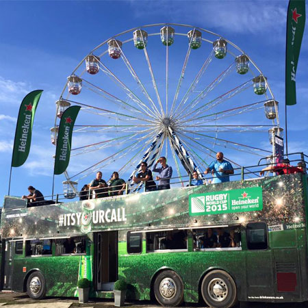 Autobús de Eventos de Marca