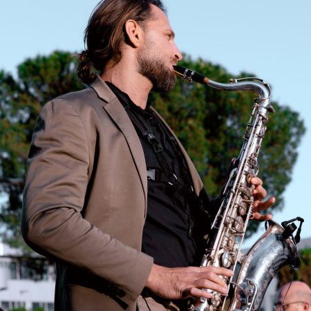 Réservez un saxophoniste pour votre mariage en Italie, Musique live