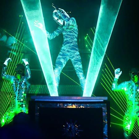Laser and LED Dancers