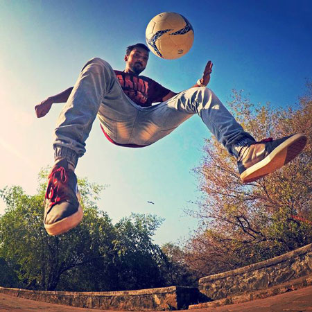 Mumbai Football Freestyler