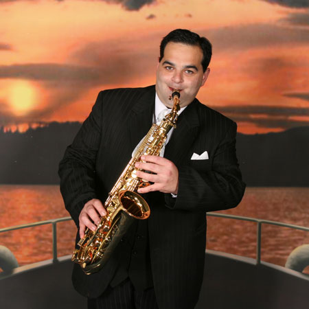 Saxophoniste masculin