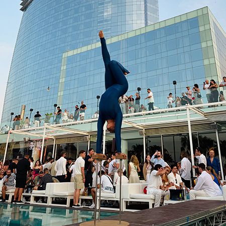 Hand Balance Acrobat Dubai