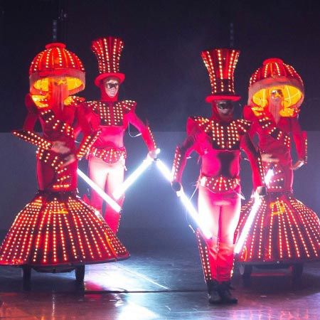 Dancing LED Lamp Ladies