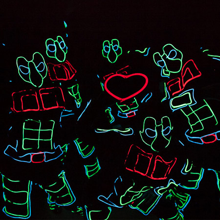 Spectacle de danse LED & Neon en Russie